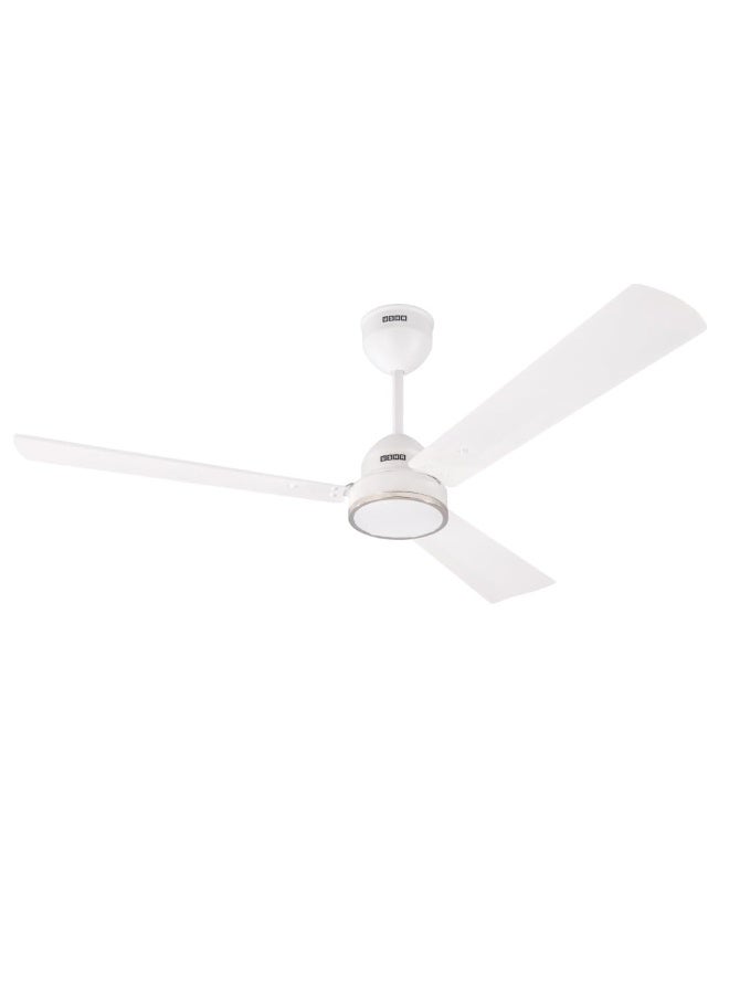 USHA AeroEdge 1200mm BLDC Ceiling Fan with RF Remote | BEE 5 Star Rated Energy Efficient | 100% Copper Motor | High Air Delivery 220CMM | 2 Year Warranty | (Rich White) - Image 1
